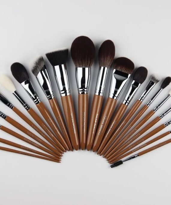 YGLAM BROWN BRUSH SET